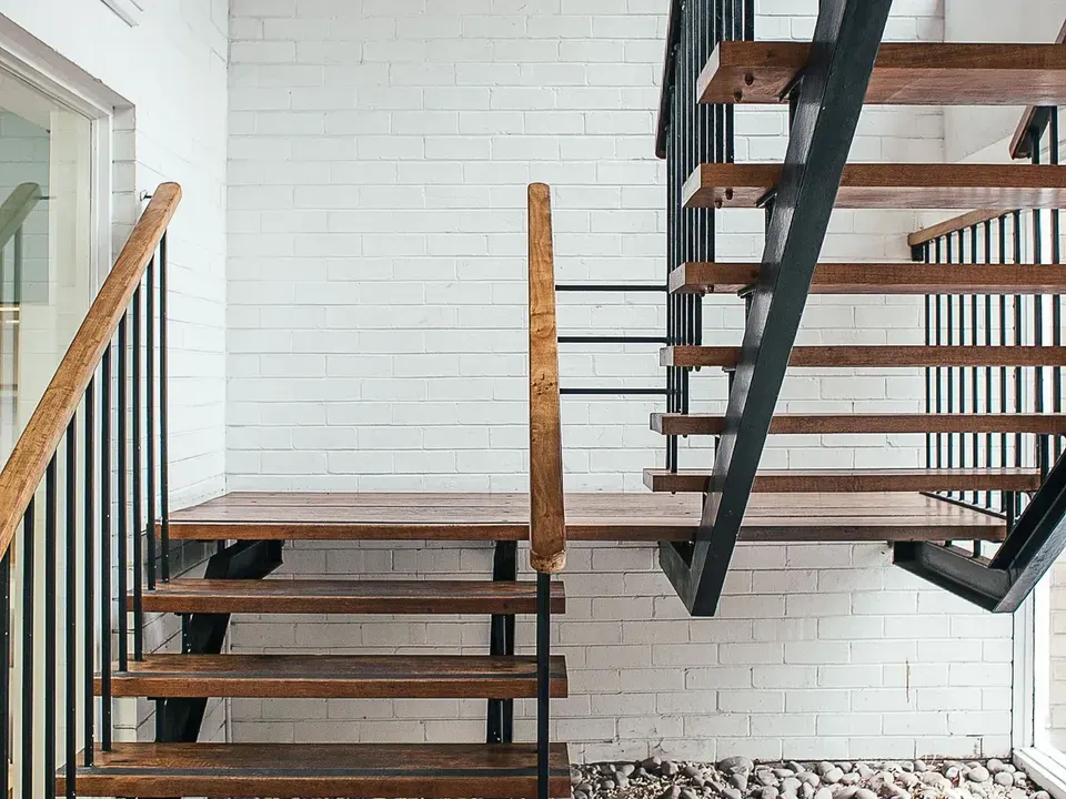 Escalier extérieur résidentiel